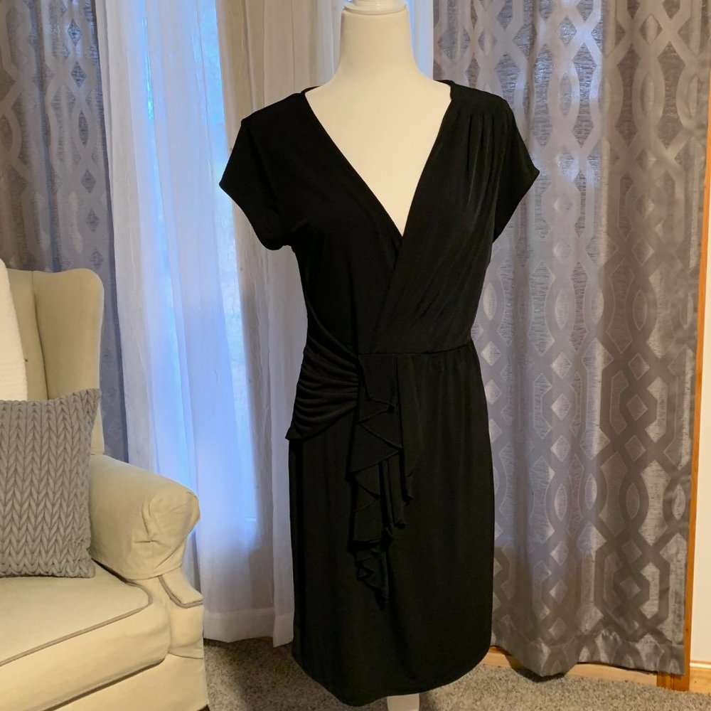 NY&CO Black Stretch Fit Dress